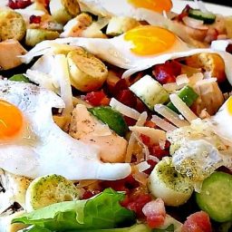 Enkel restesuppe med kylling og curry